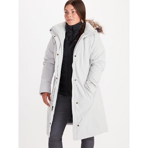 Marmot Chelsea Parka For Womens White GBJ723091